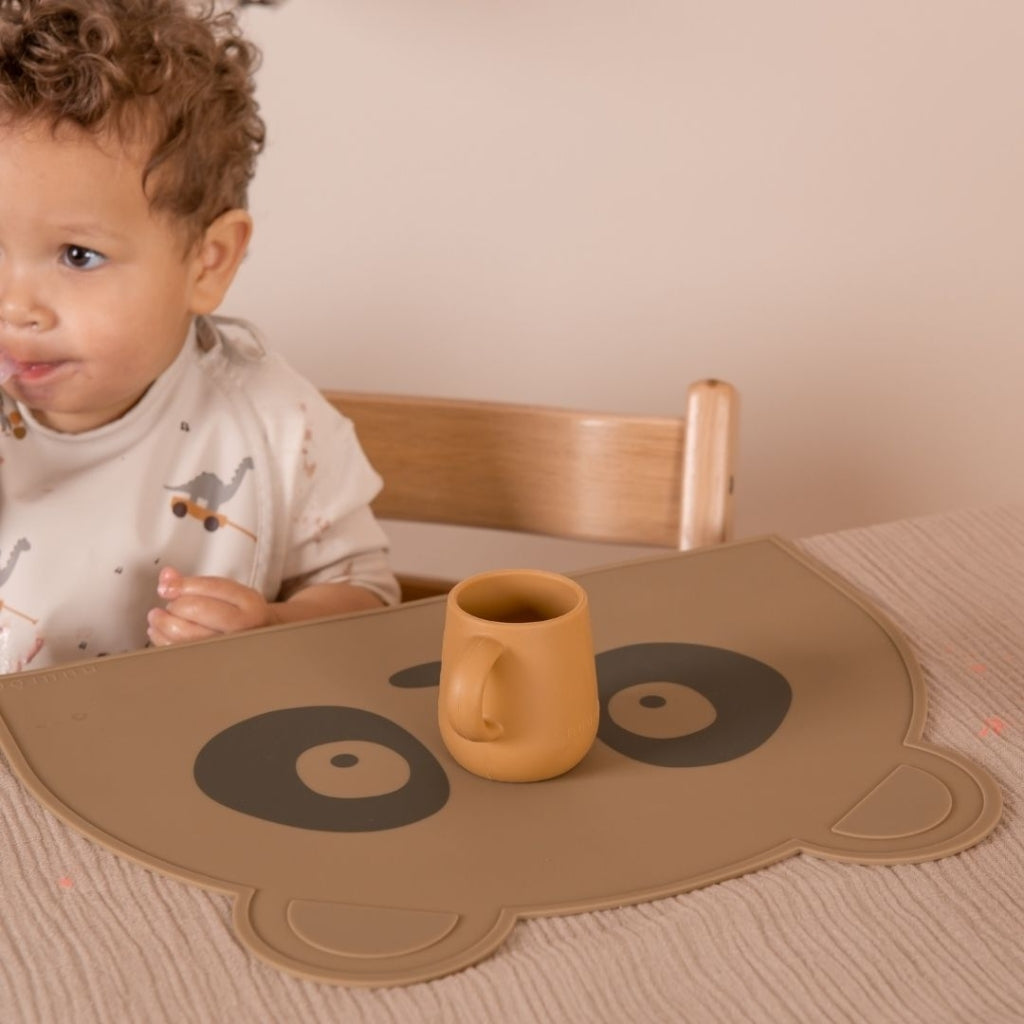 nuuroo Ester ear silicone placemat Placemat Olive green