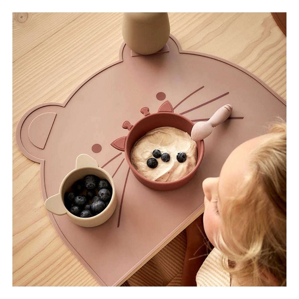 nuuroo Ester silicone placemat Placemat Woodrose