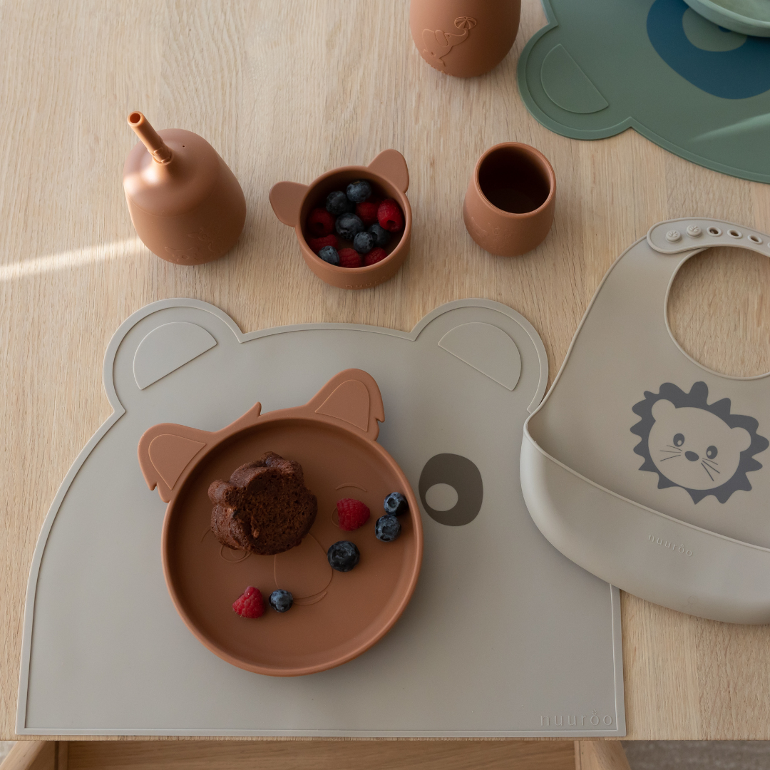 nuuroo Ester silicone placemat Placemat Cobblestone