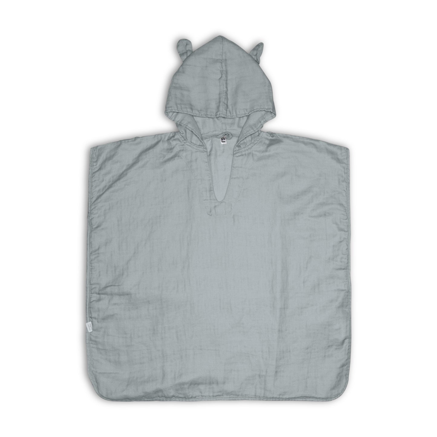 nuuroo Flor muslin poncho Poncho Dusty blue