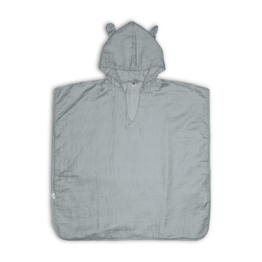 nuuroo Flor muslin poncho Poncho Dusty blue