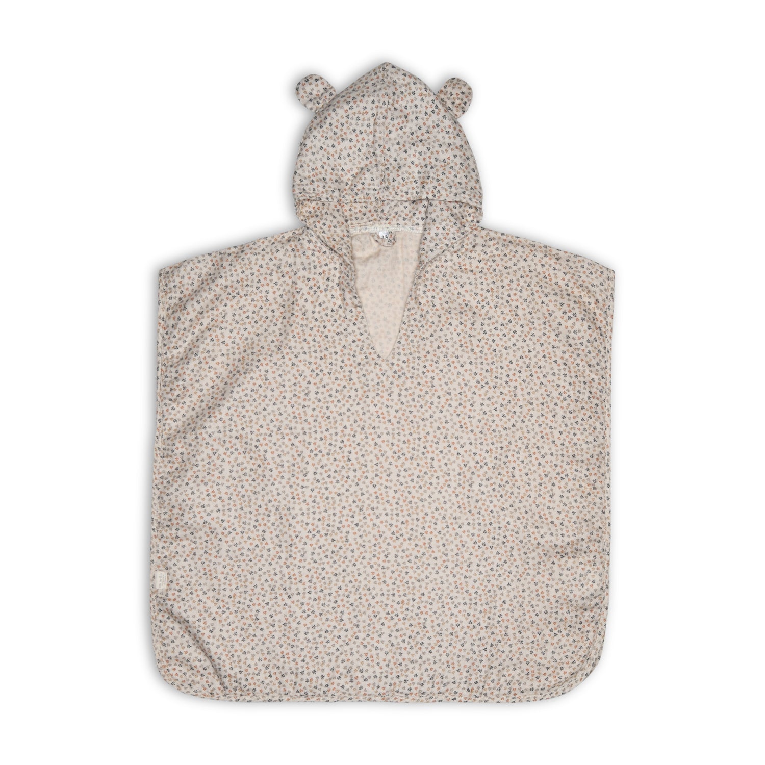 nuuroo Flor muslin poncho Poncho Mix leaf