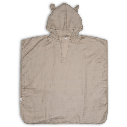 nuuroo Flor muslin poncho Poncho Natural