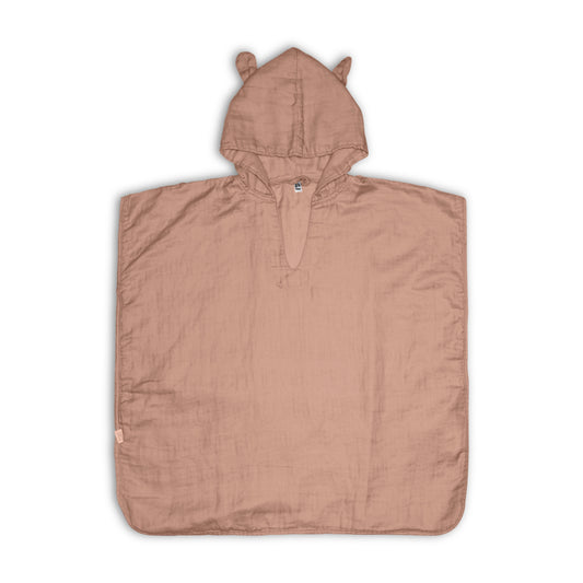 nuuroo Flor muslin poncho Poncho Rose dust