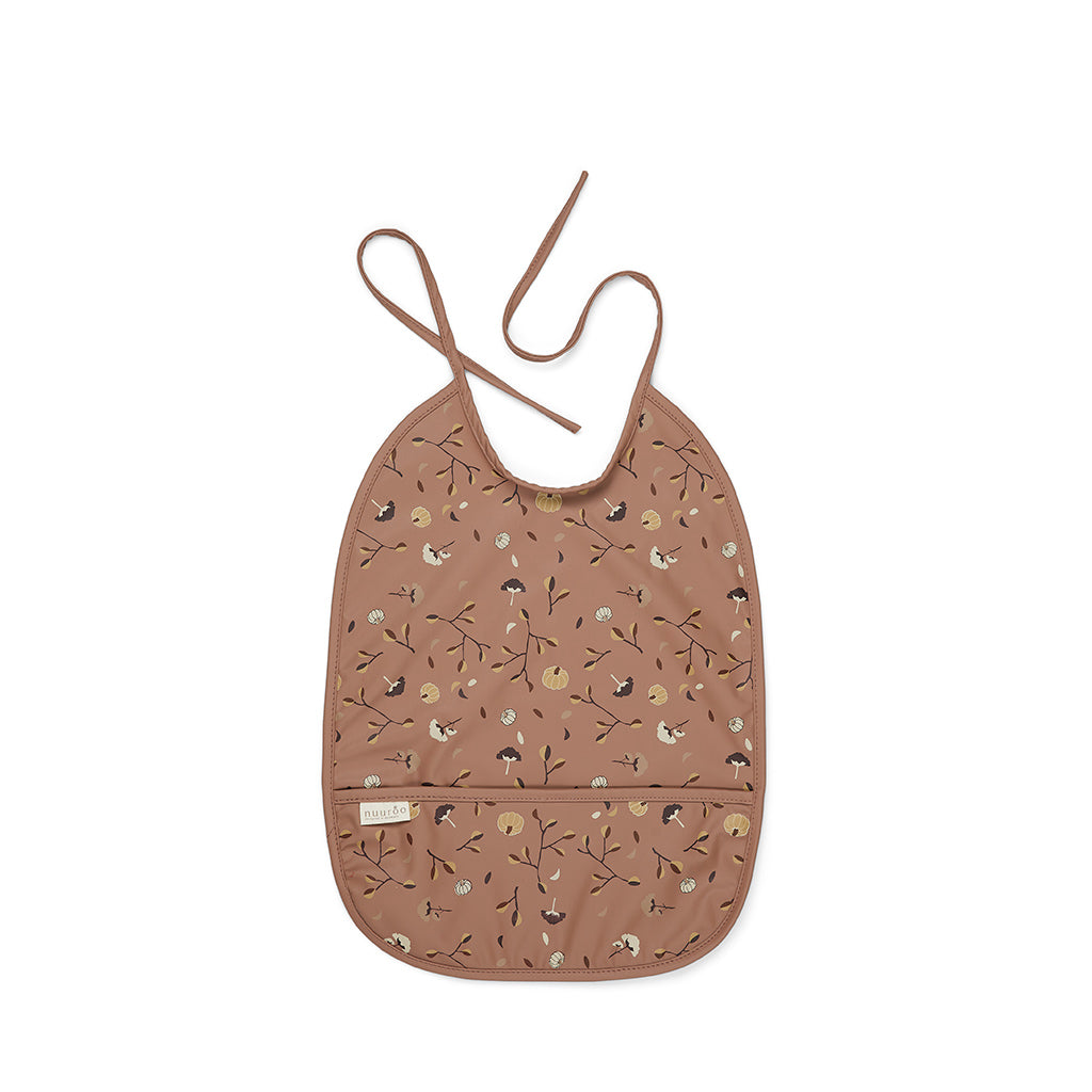 nuuroo Ida bib coated Bib Pumpkin flower