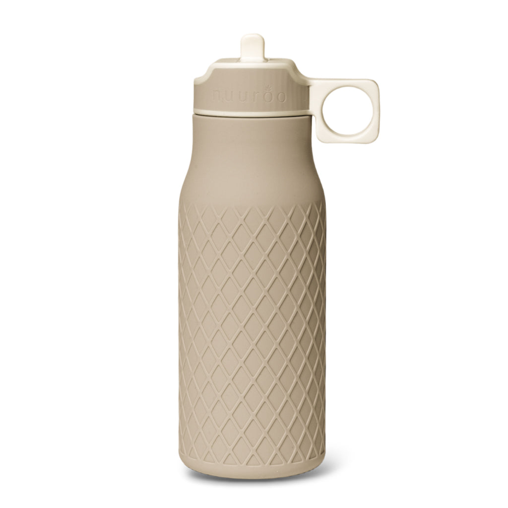 nuuroo Isa silicone drinking bottle 400 ml Drinking bottle Cobblestone