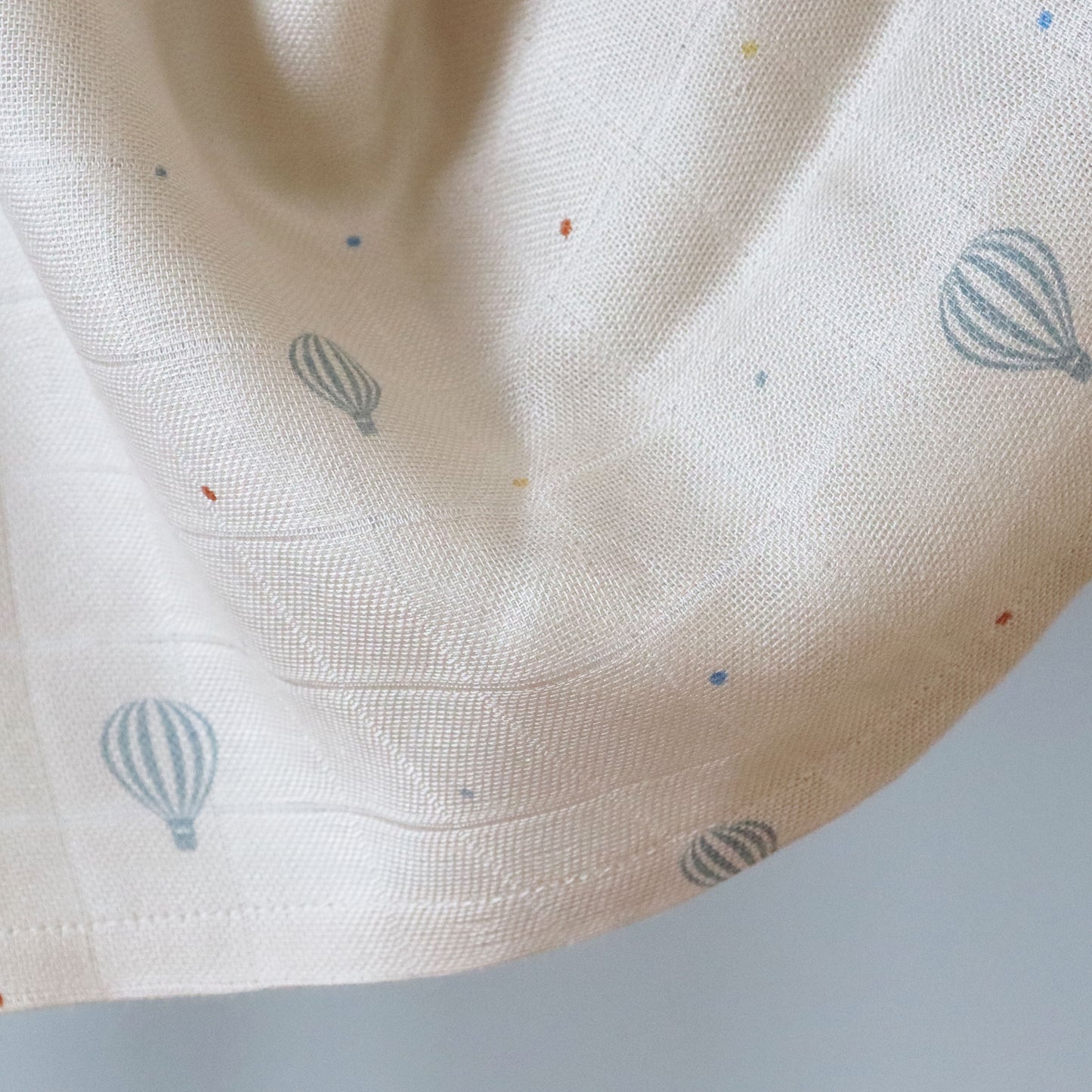 nuuroo Josefine bamboo muslin cloth 2-pack Muslin cloth Air balloon dot