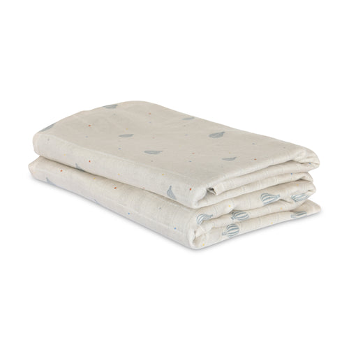 nuuroo Josefine bamboo muslin cloth 2-pack Muslin cloth Air balloon dot