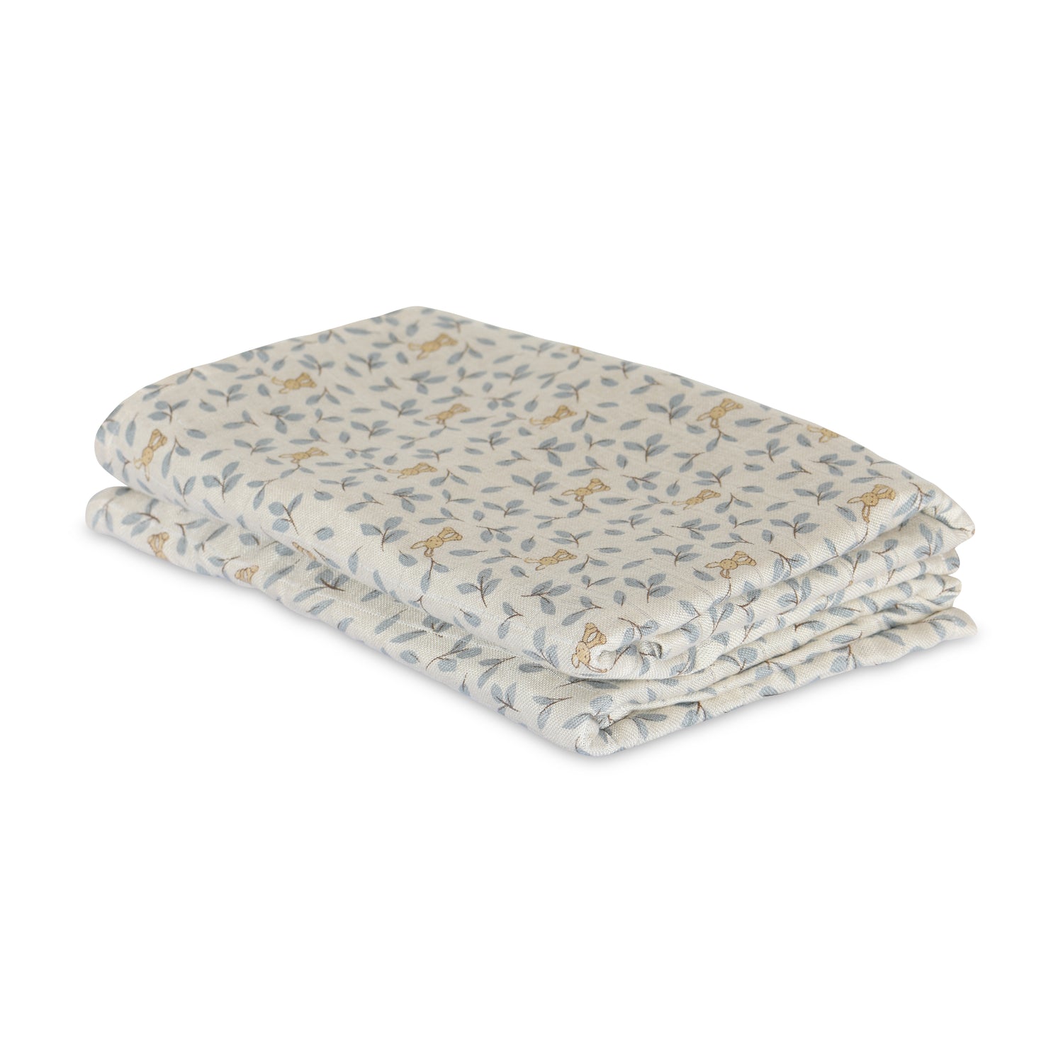 nuuroo Josefine bamboo muslin cloth 2-pack Muslin cloth Bunny leaf