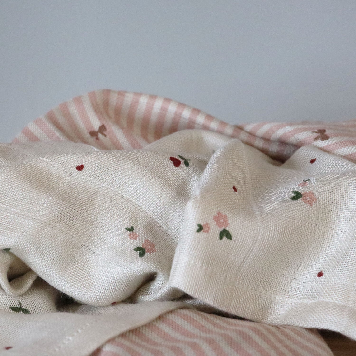 nuuroo Josefine bamboo muslin cloth 2-pack Muslin cloth Flower love