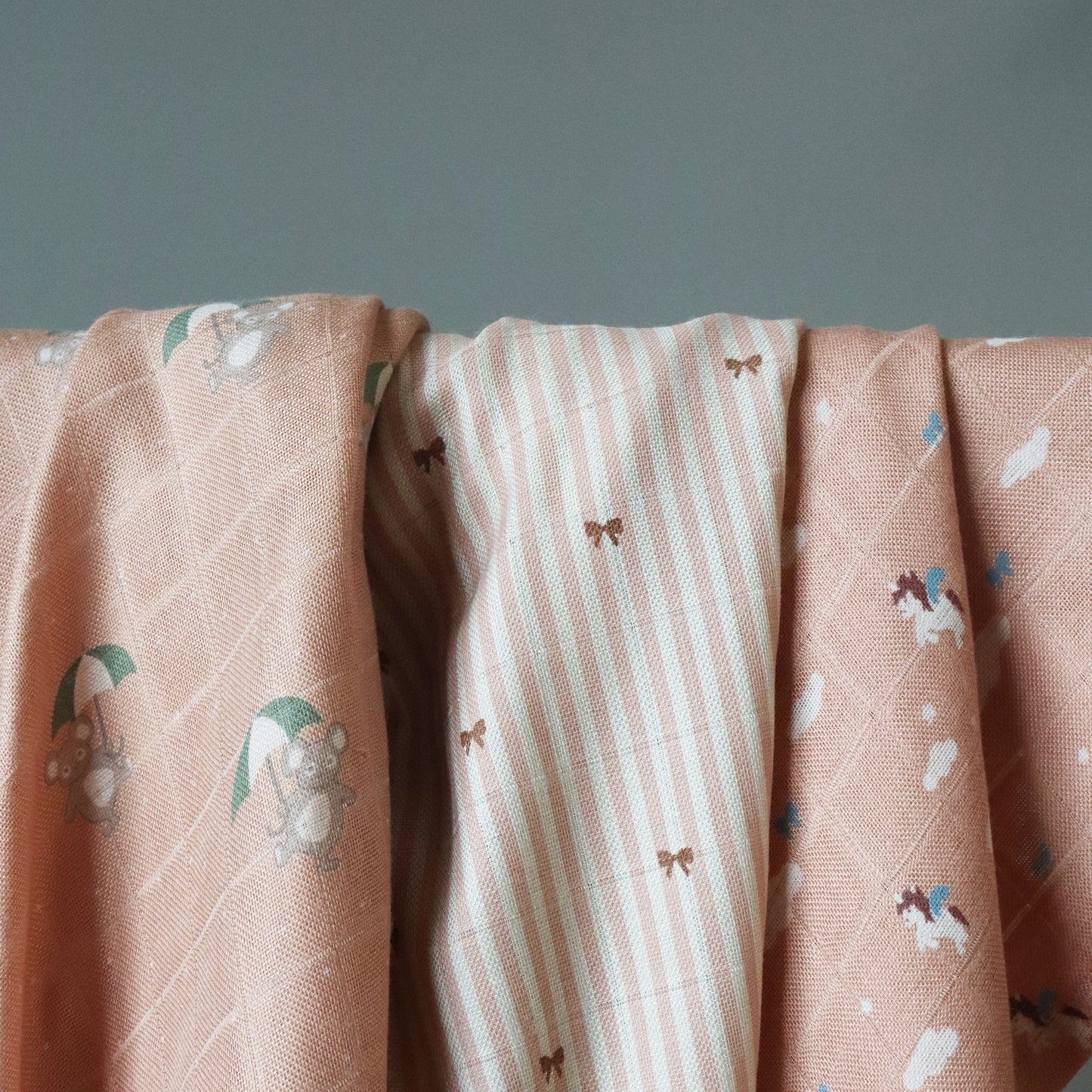 nuuroo Josefine bamboo muslin cloth 2-pack Muslin cloth Unicorn sky