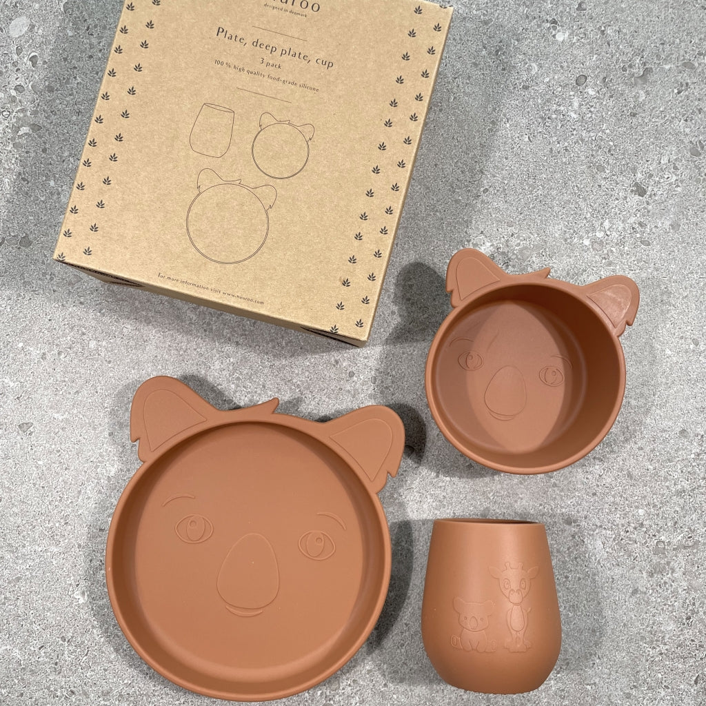Judi silicone dinner set - 3 pack