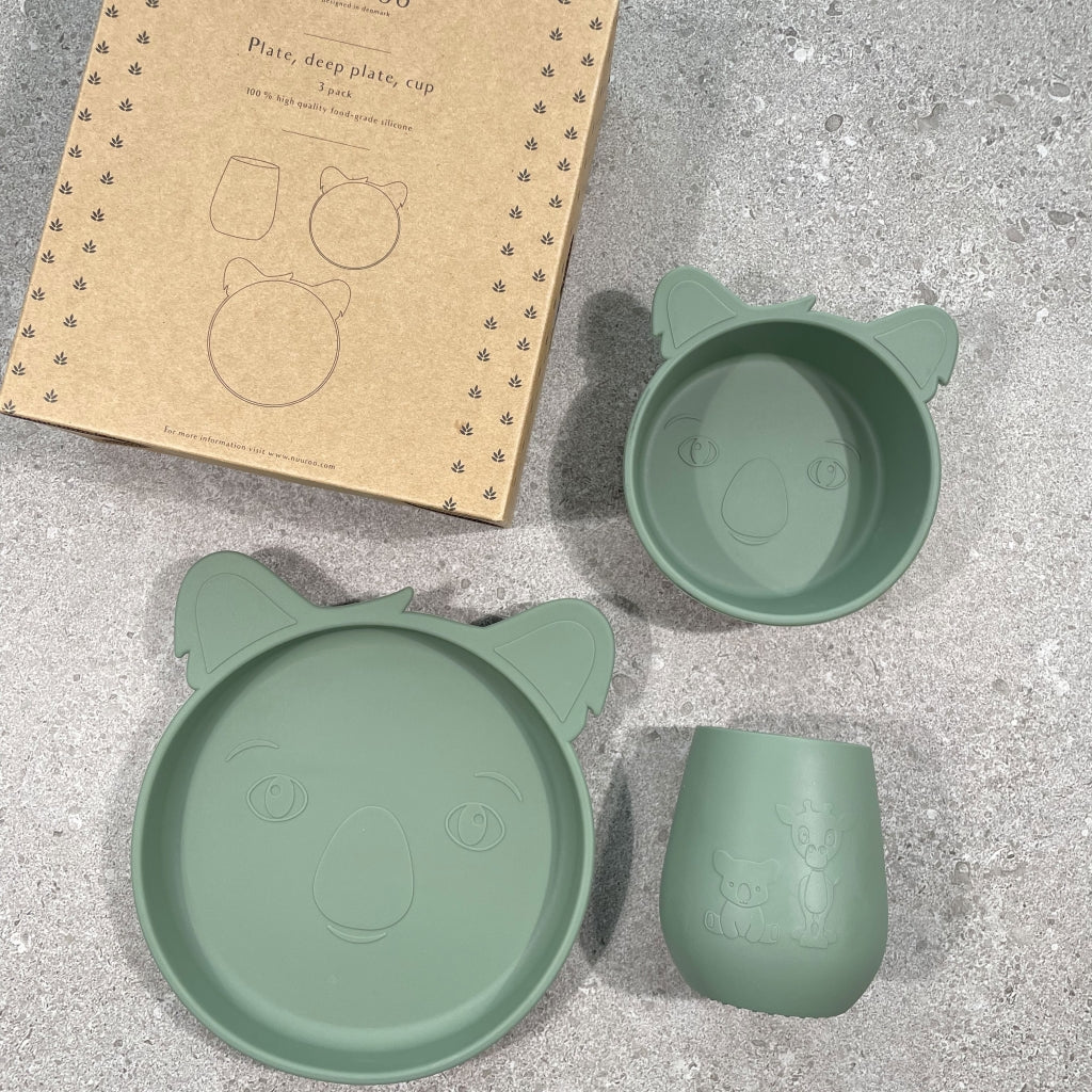 Judi silicone dinner set - 3 pack