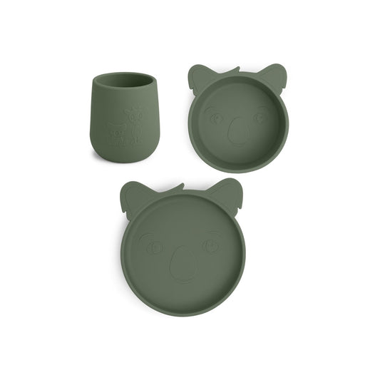Judi silicone dinner set - 3 pack