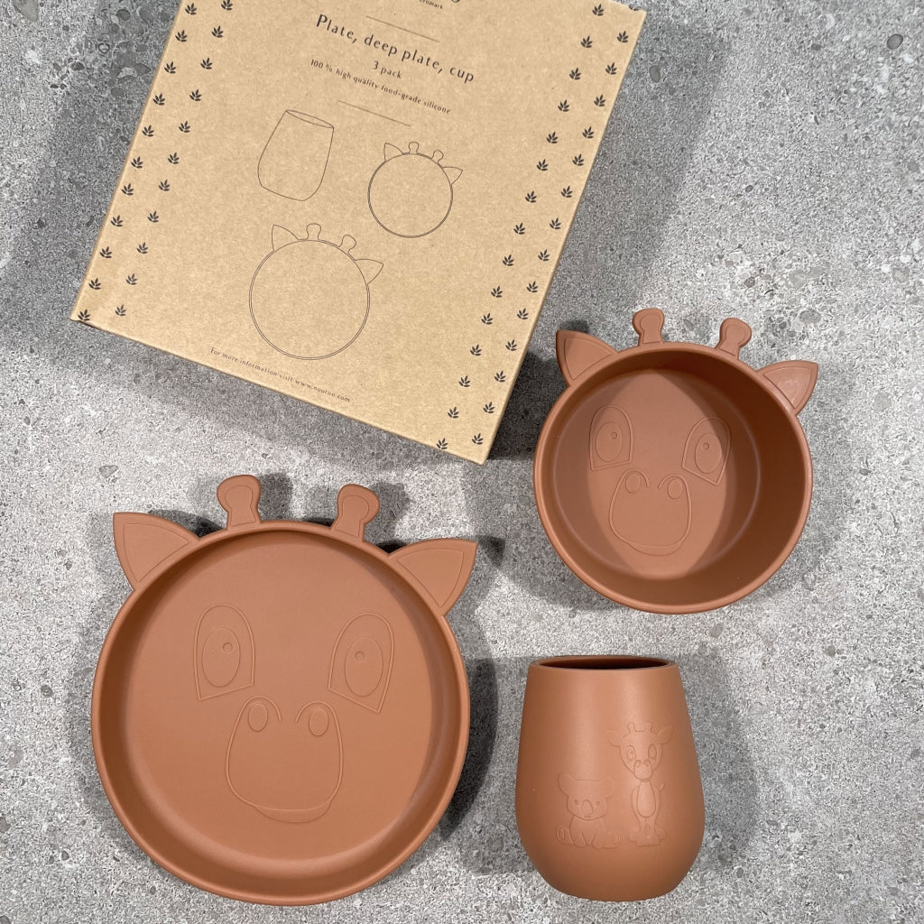Judi silicone dinner set - 3 pack