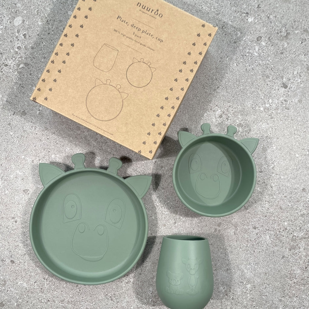 Judi silicone dinner set - 3 pack