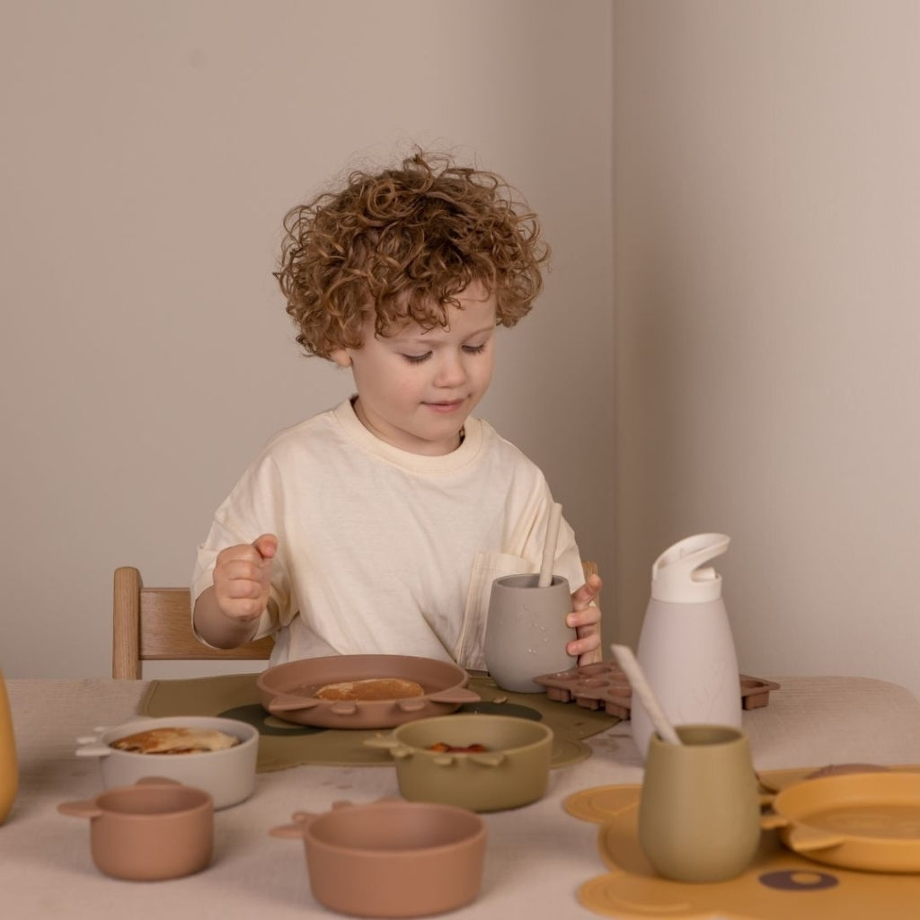 nuuroo Kai silicone cup - Big Cup Olive green