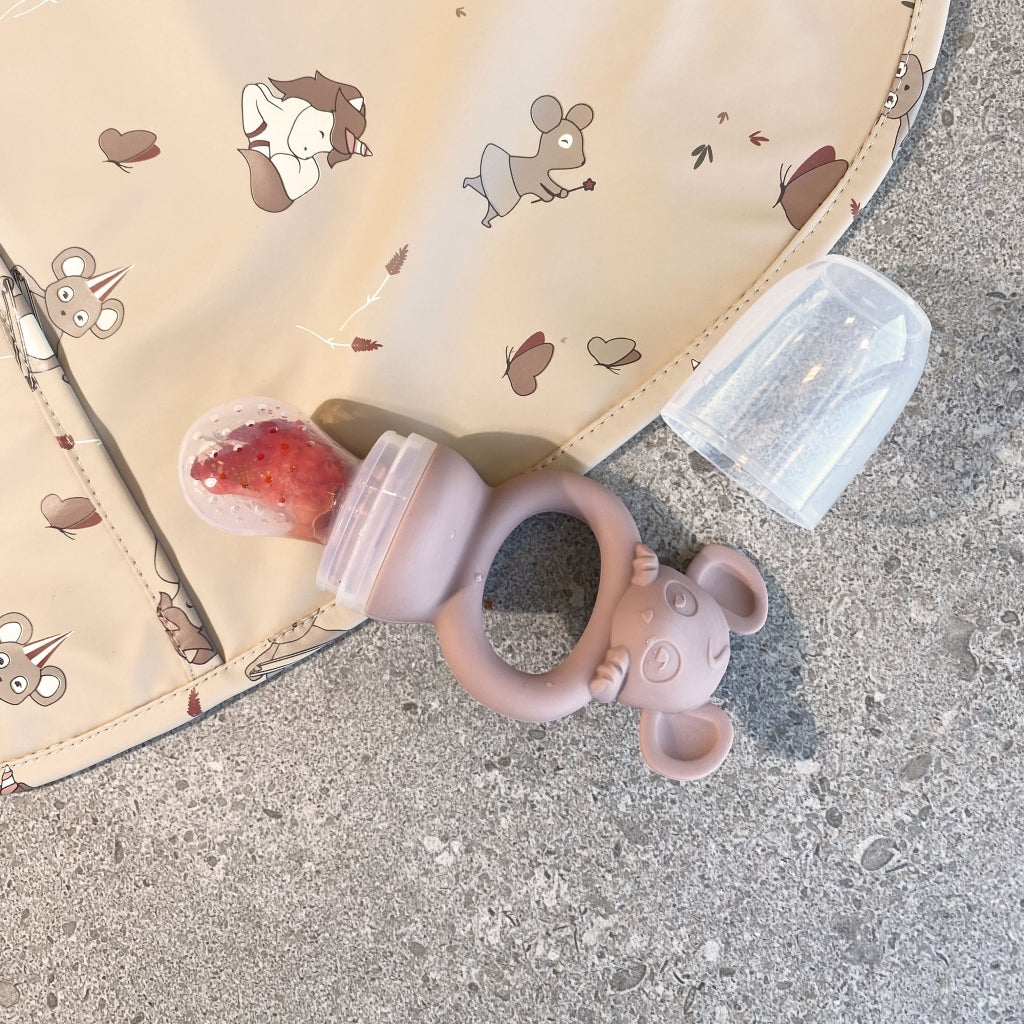 nuuroo Lauge pacifier - 2-pack Fruit pacifier Transparent