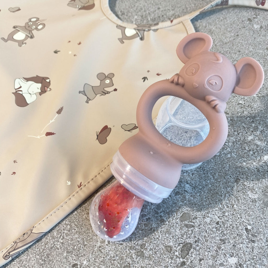 nuuroo Lauge pacifier - 2-pack Fruit pacifier Transparent