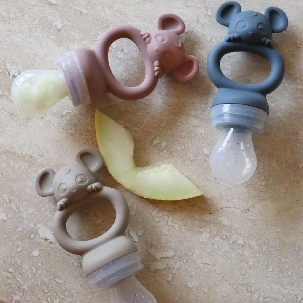 nuuroo Lauge silicone fruit pacifier Fruit pacifier Woodrose