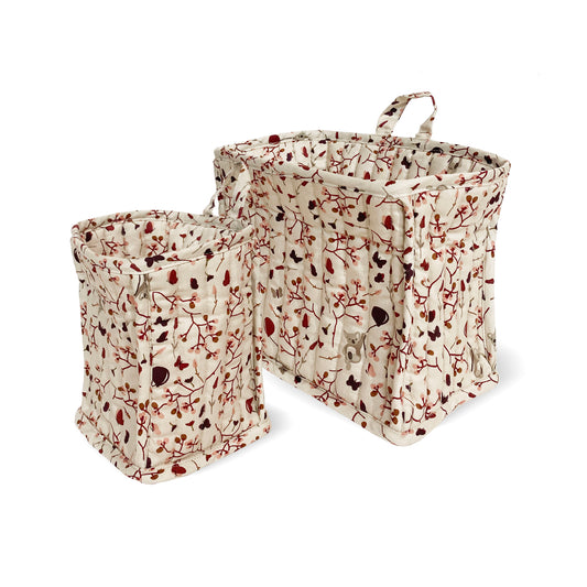 nuuroo Lumi quilted basket set Basket Koala Flower