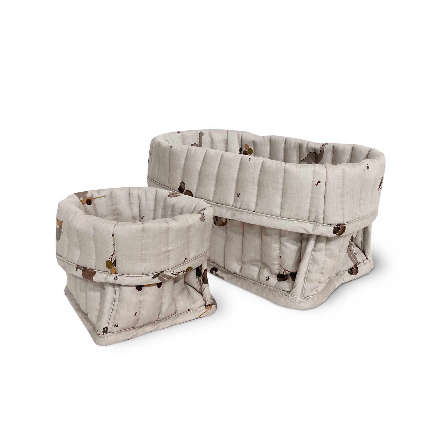 nuuroo Lumi quilted basket set Basket Music Dino