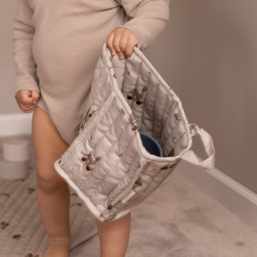 nuuroo Lumi quilted basket set Basket Music Dino