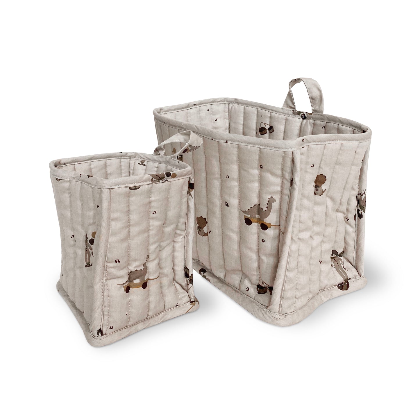nuuroo Lumi quilted basket set Basket Music Dino