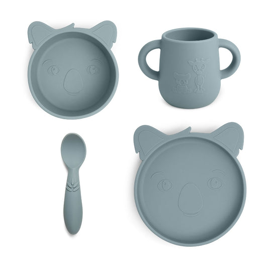 nuuroo Lykke silicone dinner set - 4 pack Dinner set Lead
