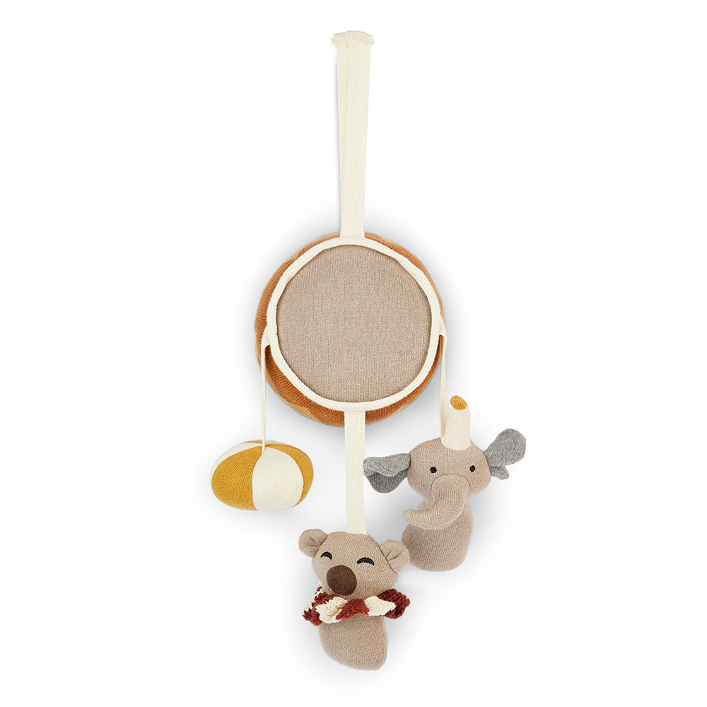 nuuroo Magnus knitted activity toy - drum Toy Multi mix