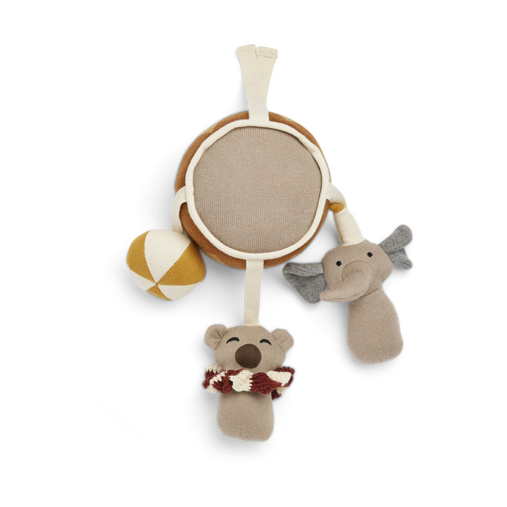 nuuroo Magnus knitted activity toy - drum Toy Multi mix