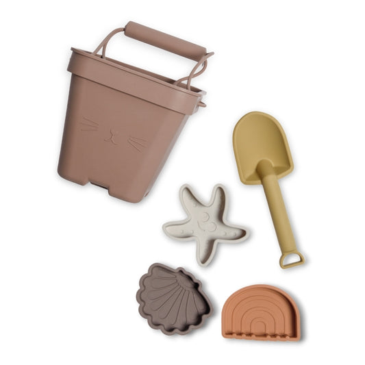 nuuroo Millan silicone beach set Beach set Brown color mix