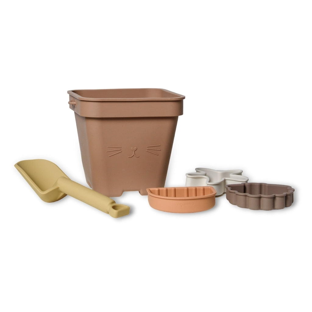 nuuroo Millan silicone beach set Beach set Brown color mix