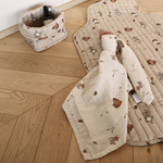 nuuroo Minnie muslin swaddle Swaddle Cream unicorn