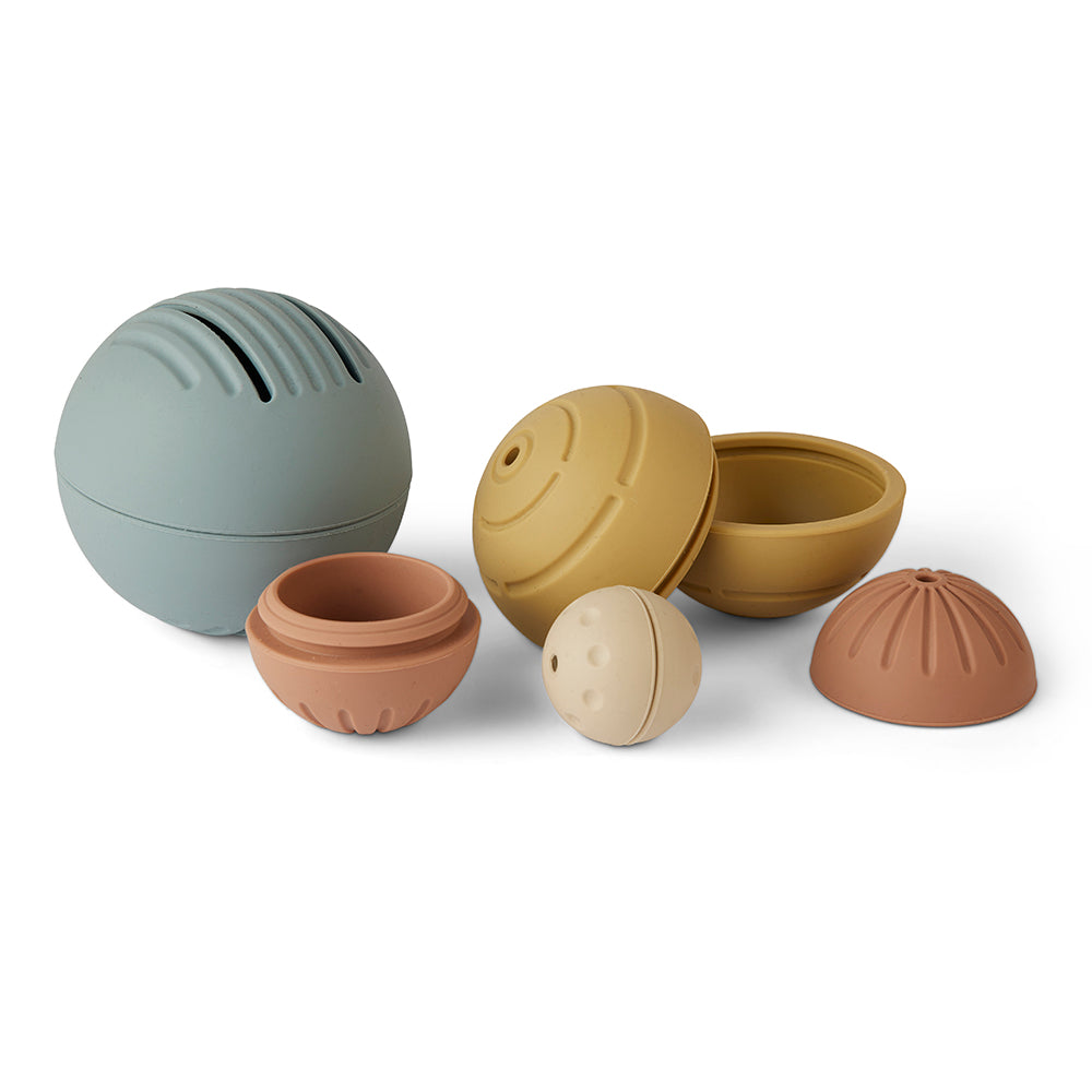 nuuroo Neo silicone ball 4-pack Bath toys Multi mix