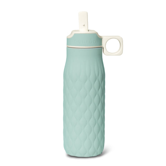 nuuroo Nima silicone drinking bottle 400 ml Drinking bottle Desert sage
