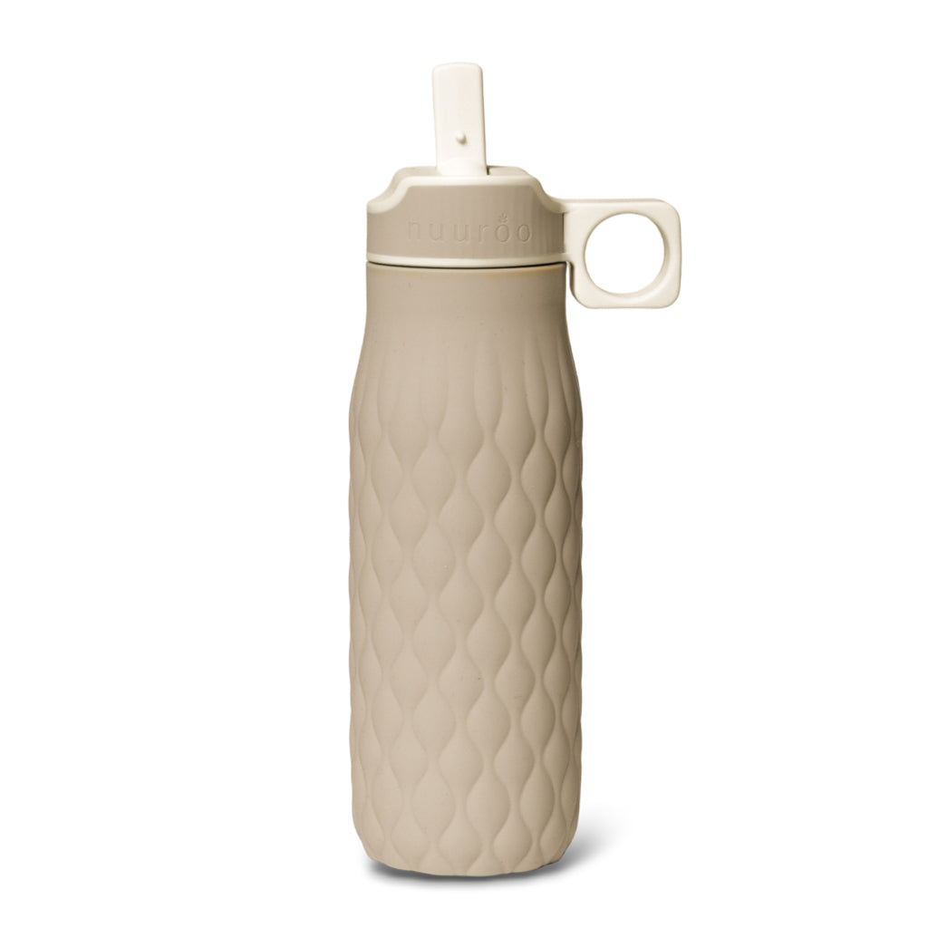 nuuroo Nima silicone drinking bottle 400 ml Drinking bottle Cobblestone