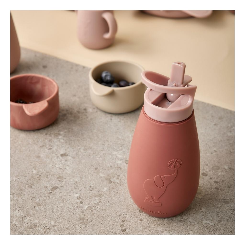 nuuroo Pax drinking bottle - 350 ml. Water bottle Mahogany
