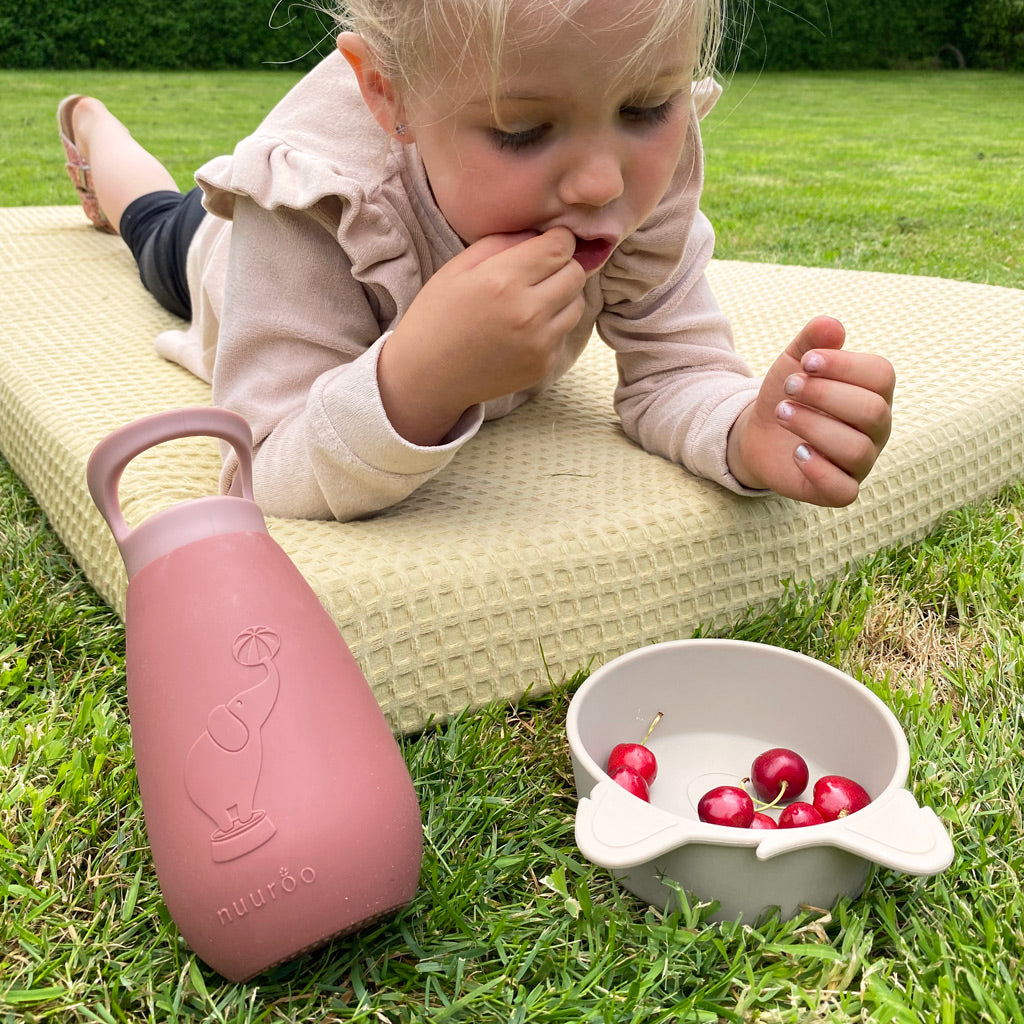 nuuroo Pax drinking bottle - 350 ml. Water bottle Mahogany