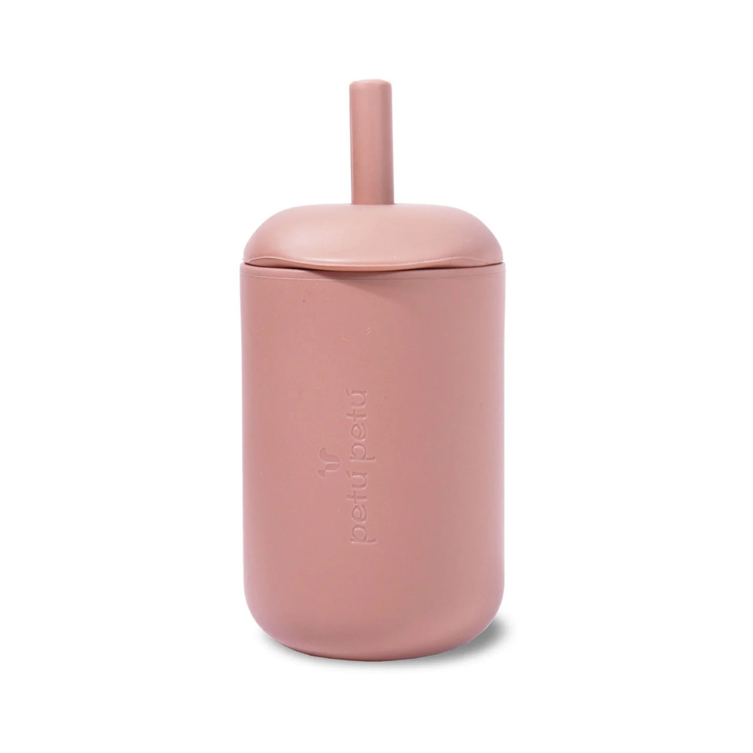 nuuroo Petú Petú - Eli silicone cup with straw Kop Rose