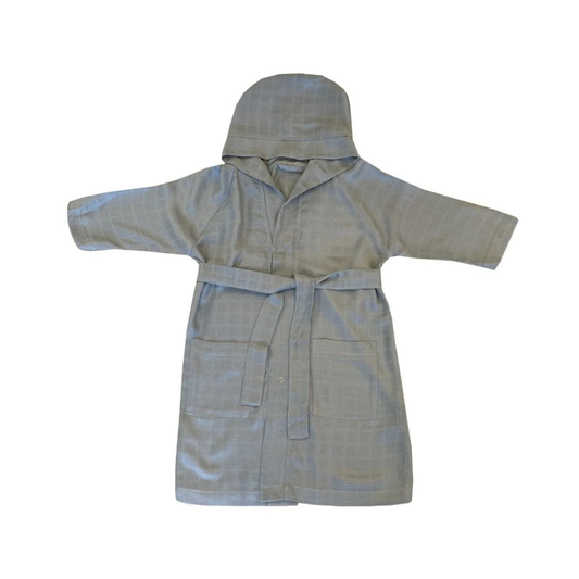 nuuroo Petú Petú - Everly muslin bathrobe Bathrobe Dusty blue