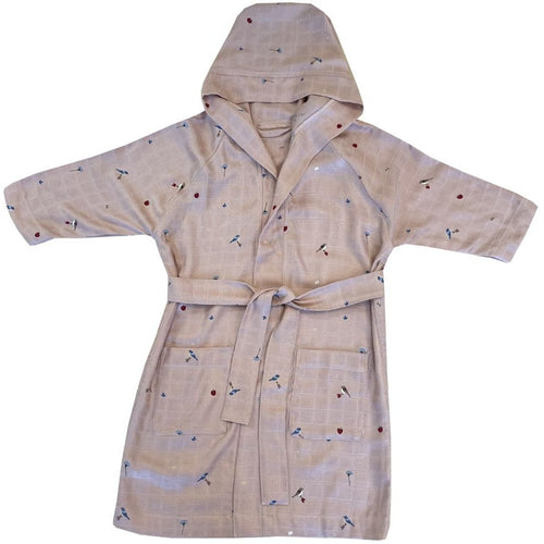 nuuroo Petu Petu - Everly muslin bathrobe Bathrobe Flower bird