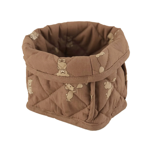 nuuroo Petú Petú - Kres quilted storage bag - small Opbevaringskurv Teddy
