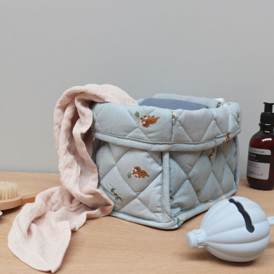 nuuroo Petú Petú - Kres quilted storage bag - large Opbevaringskurv Dino