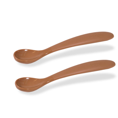 nuuroo Petu Petu - Maddie silicone spoons 2-pack Tabelware Caramel