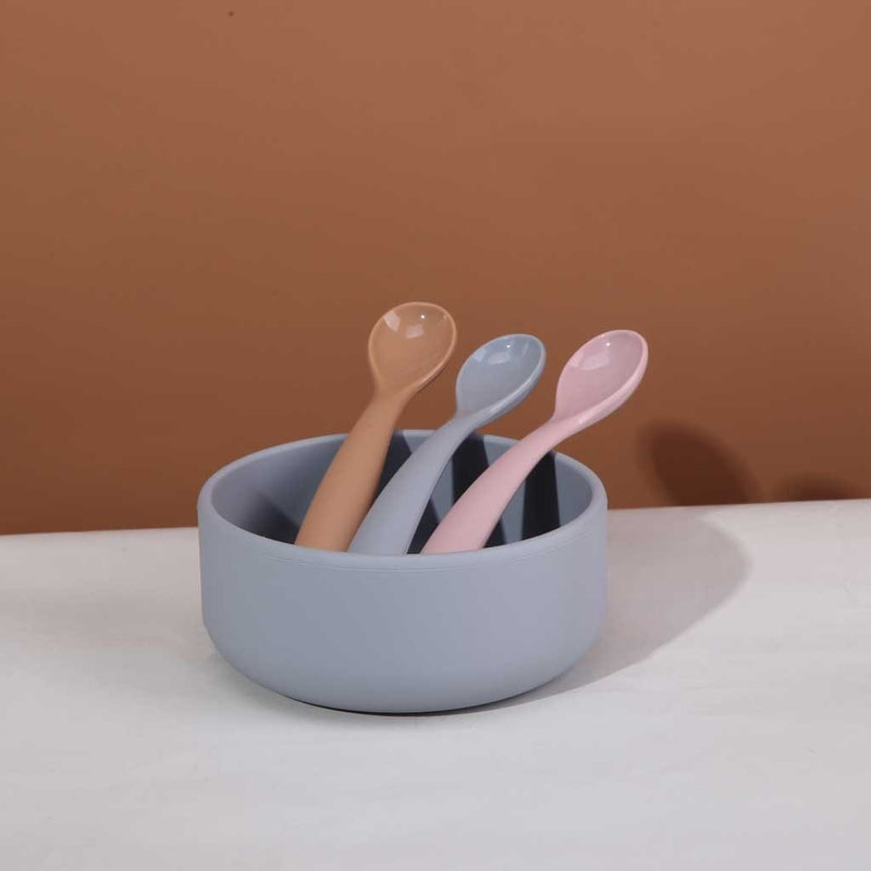 nuuroo Petu Petu - Maddie silkone skeer 2-pak Tabelware Dusty blue