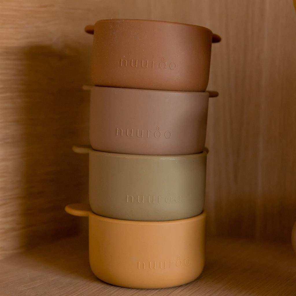 nuuroo Rosa silicone snack box small 2-pack Snackbox Chocolate malt