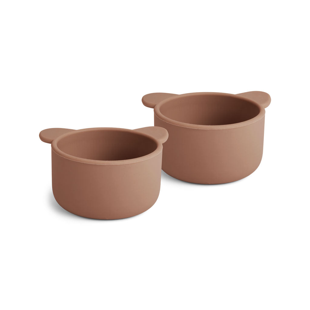 nuuroo Rosa silicone snack box small 2-pack Snackbox Chocolate malt