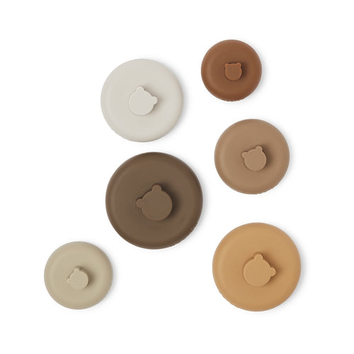 nuuroo Sasha silicone activity toy Toy Brown color mix