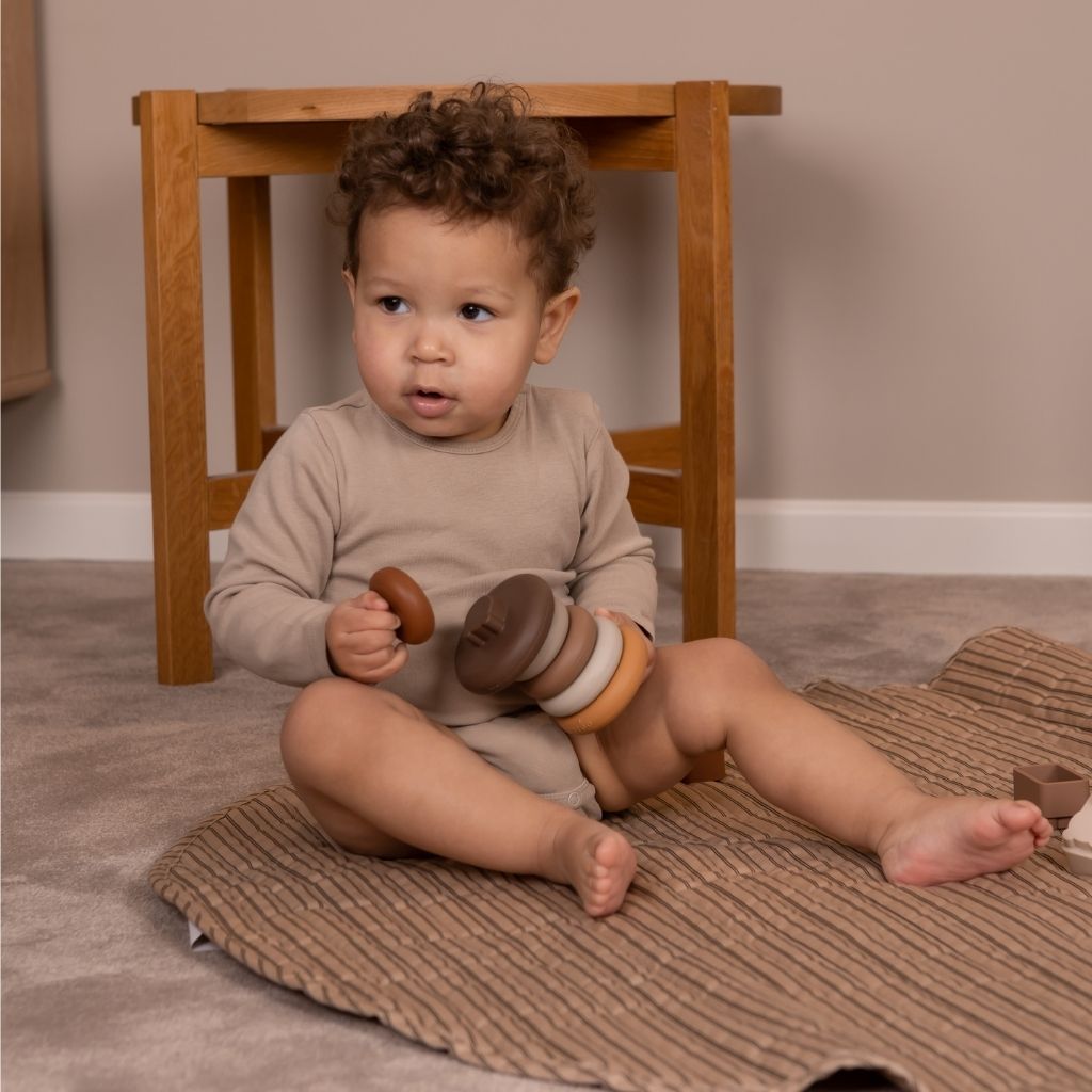 nuuroo Sasha silicone activity toy Toy Brown color mix